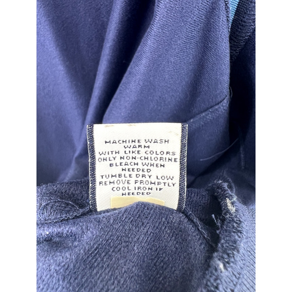 FILA SPORT Fleece Jacket Men's XXL Blue Full‎ Zip Casual Athletic Logo Flagg - Picture 13 of 16